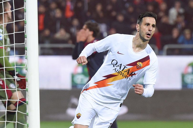 Man of the Match Cagliari vs AS Roma: Nikola Kalinic