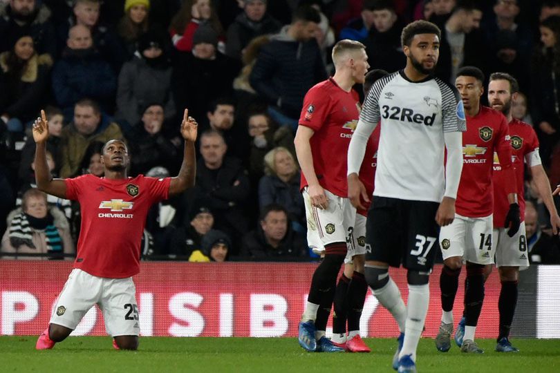 Man of the Match Derby County vs Manchester United: Odion Ighalo