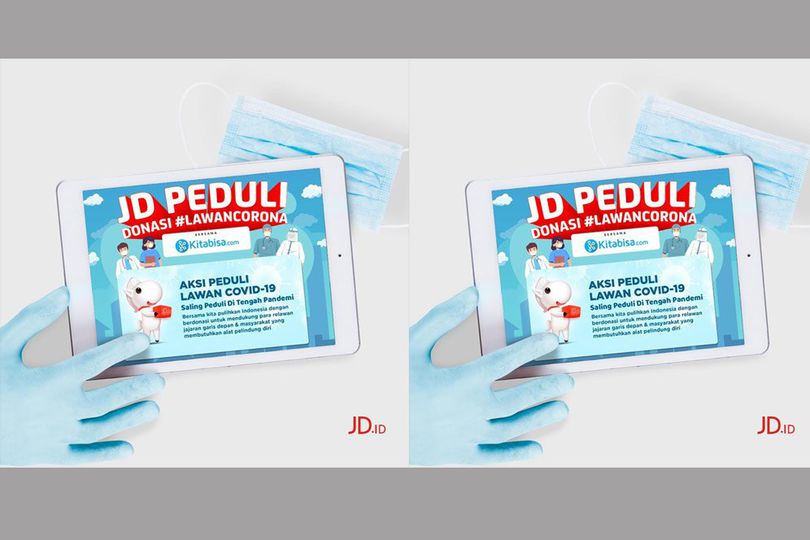JD.id dan Kitabisa.com Berkolaborasi Adakan Program Sosial Demi Perangi Pandemi Virus Corona