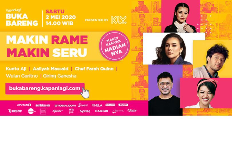 Yuk Ikutan KapanLagi Buka Puasa Bareng Edisi Kedua 2 Mei, Bareng Artis-Artis Kece Ini Loh!