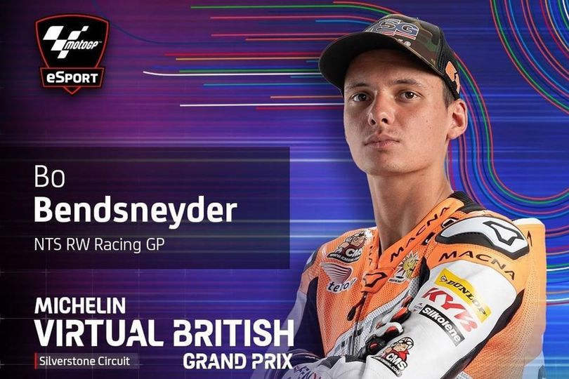 Start dari Pole, Bo Bendsneyder Menangi Moto2 Virtual Race Silverstone 2020