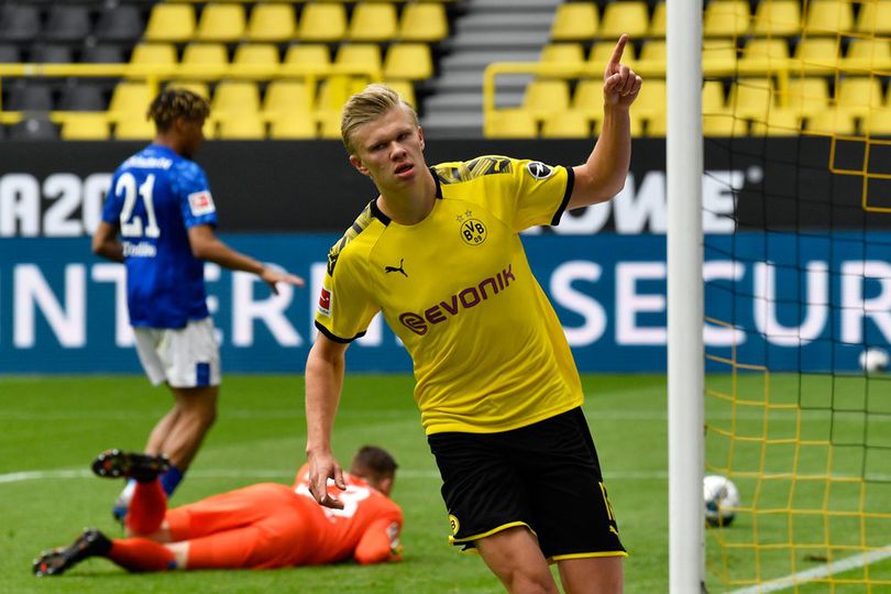 Langsung Cetak Gol di Laga Perdana Lanjutan Bundesliga, Haaland: Ah, Saya Tidak Kaget