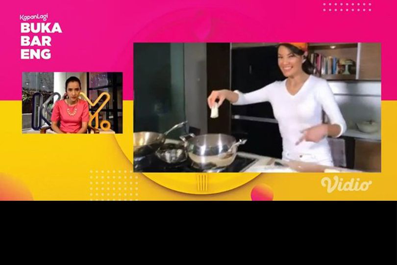 Chef Farah Quinn Bagikan Resep Pempek Tanpa Ikan di Kapanlagi Buka Bareng, Enak untuk Buka Puasa