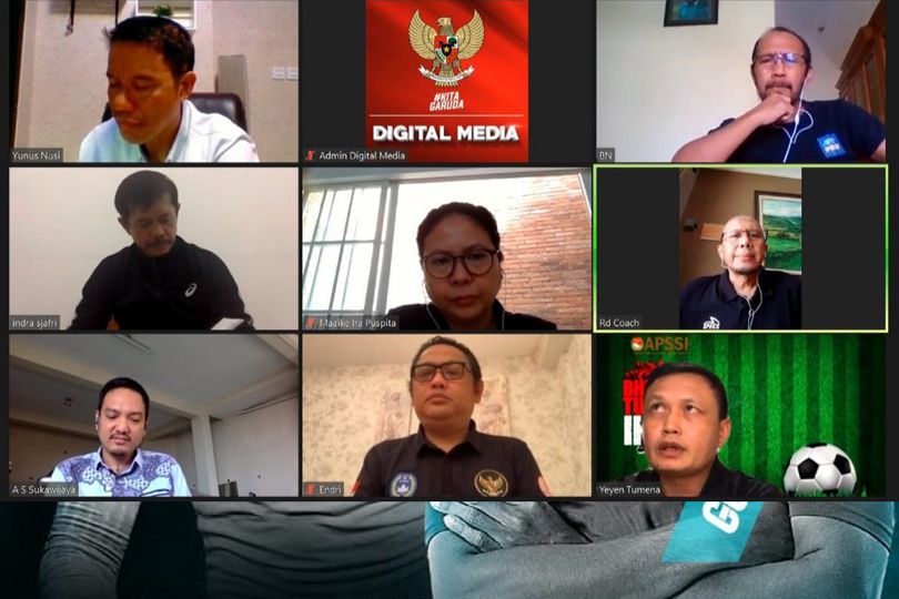 PSSI Rapat Virtual dengan APSSI, Ini yang Dibahas