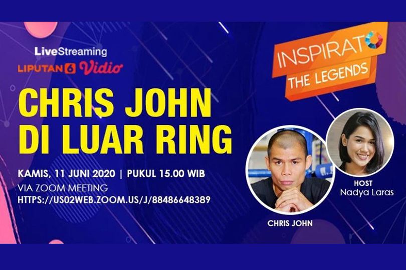 Nonton Live Streaming Inspirato: Chris John di Luar Ring