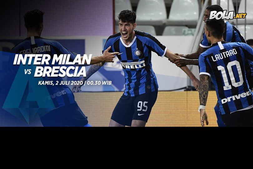 Link Live Streaming Inter Milan vs Brescia di Vidio.com