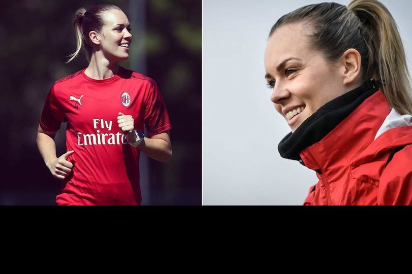 Stine Hovland, Bek Berparas Menawan Milik AC Milan