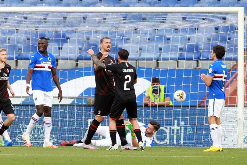 Hasil Pertandingan Sampdoria vs AC Milan: Skor 1-4