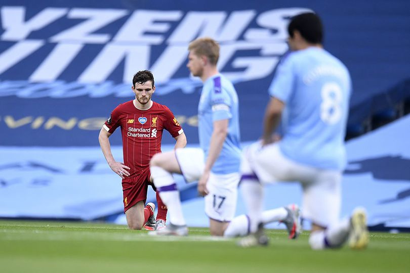 Liverpool Dipermak Manchester City, Andrew Robertson Disalah-salahkan