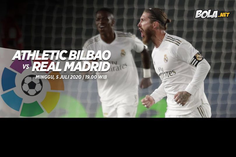 Link Live Streaming Athletic Bilbao vs Real Madrid di Vidio.com