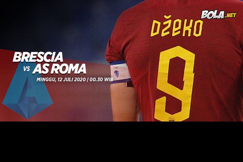 Link Live Streaming Brescia vs AS Roma di Vidio.com