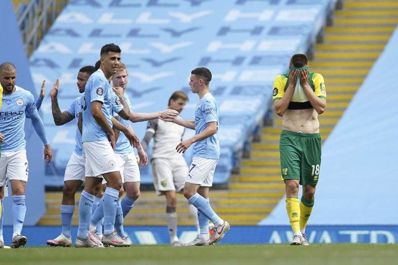 Hasil Pertandingan Manchester City Norwich City: Skor 5-0