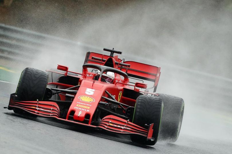 Hasil FP2 Formula 1 GP Hungaria: Hujan, Sebastian Vettel Tercepat