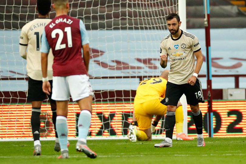 Man of the Match Aston Villa vs Manchester United: Bruno Fernandes