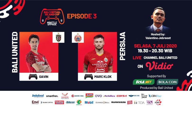 Jadwal Bali Virtual Island Cup 2020, Selasa 7 Juli 2020 di Vidio: Gavin Kwan Vs Marc Klok