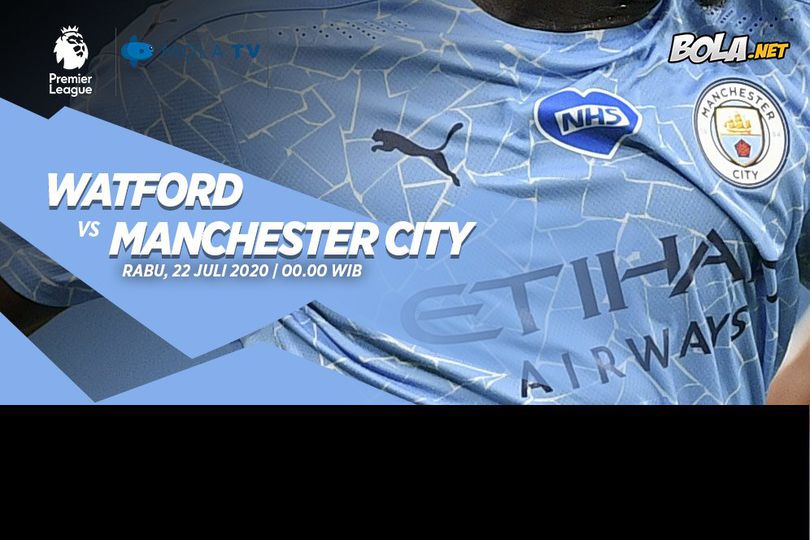 Link Live Streaming Watford vs Manchester City di Mola TV