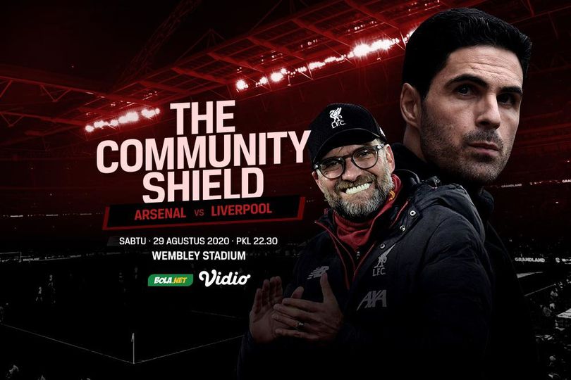 Data dan Fakta Community Shield: Arsenal vs Liverpool