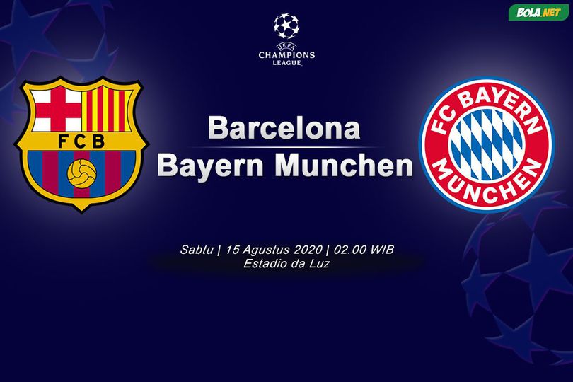 Jadwal Siaran Langsung Liga Champions di SCTV: Barcelona vs Bayern Munchen