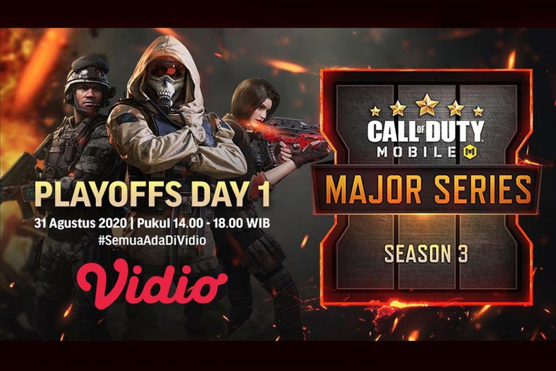 Tonton Garena Call of Duty Mobile Major Series Season 3 Hari Ini, 31 Agustus 2020