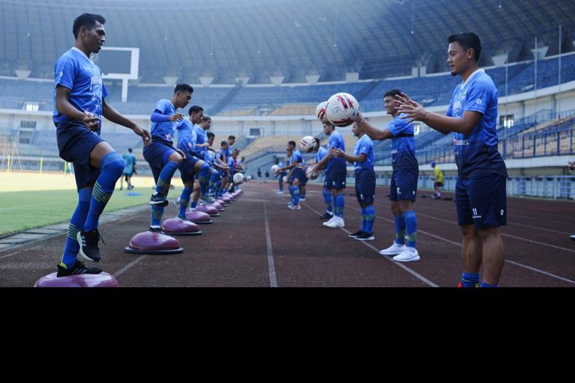 Kondisi Skuad Persib Makin Prima usai Melahap Latihan Sepekan