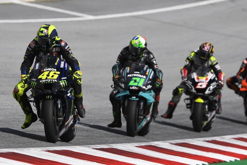 Valentino Rossi Enggan Ikut Restart Usai Syok Lihat Insiden Morbidelli-Zarco