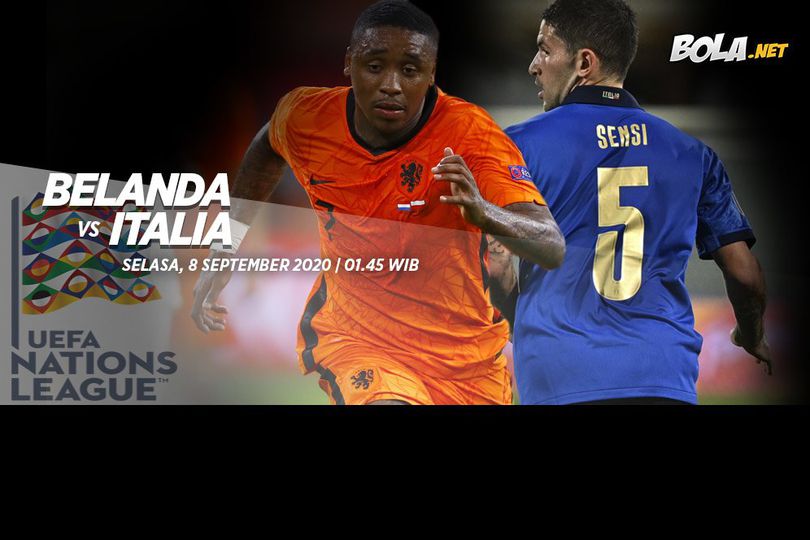 Prediksi Belanda vs Italia 8 September 2020