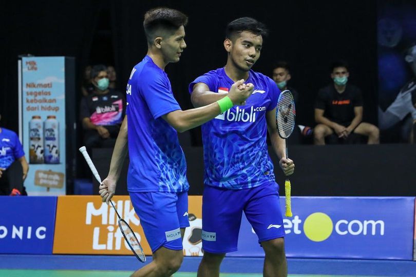 Tim Rajawali Menang di Laga Kedua PBSI Thomas & Uber Cup Simulation