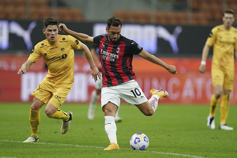 Man of the Match AC Milan vs Bodoe/Glimt: Hakan Calhanoglu