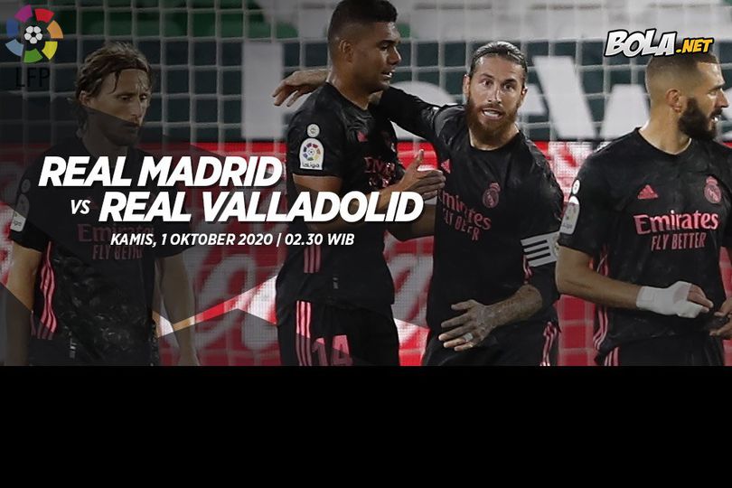 Prediksi Real Madrid vs Real Valladolid 1 Oktober 2020