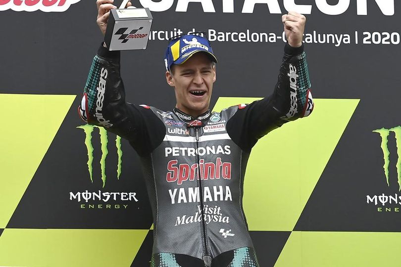 Highlights MotoGP Catalunya 2020: Rossi Jatuh dan Quartararo Menang Lagi