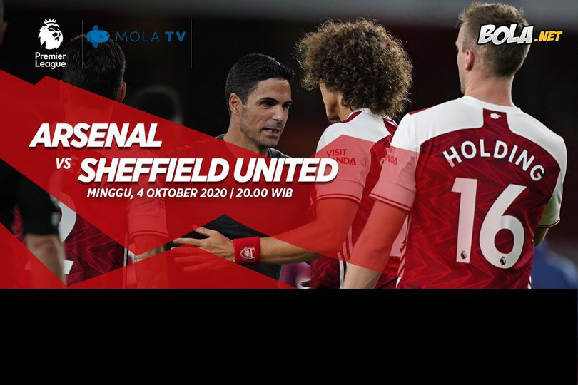 Prediksi Arsenal vs Sheffield United 4 Oktober 2020