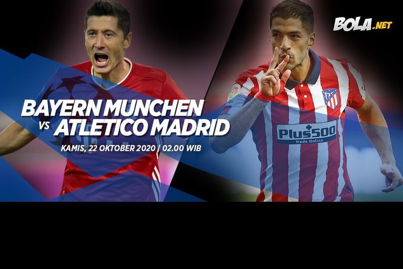 Prediksi Bayern Munchen vs Atletico Madrid 22 Oktober 2020