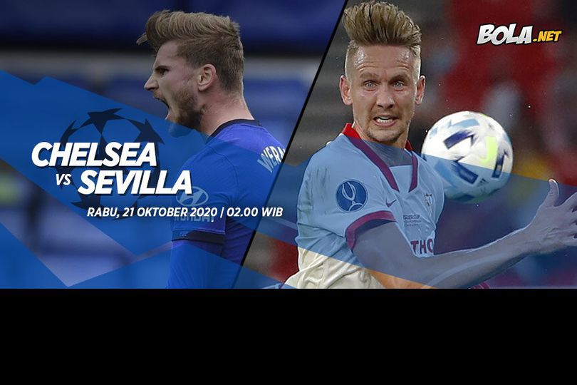 Live Streaming Chelsea vs Sevilla di Vidio