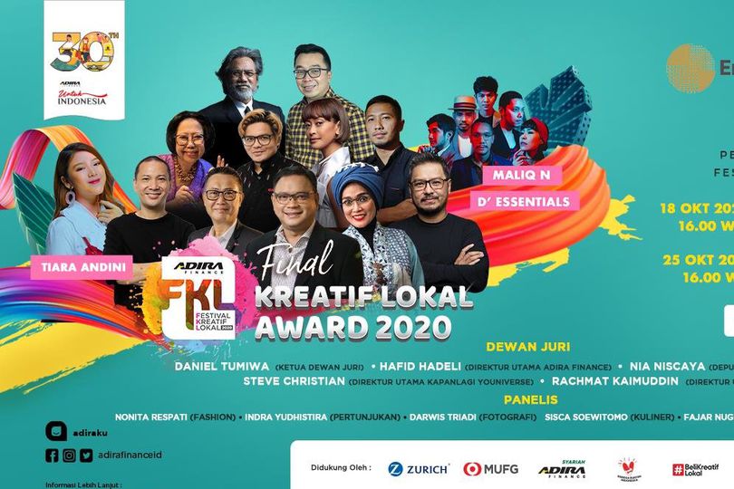 Beli Produk Indonesia Terbaik dan Dukung Pahlawan UKM di Final Kreatif Lokal Award 2020