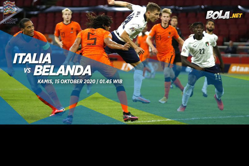 Prediksi Italia vs Belanda 15 Oktober 2020