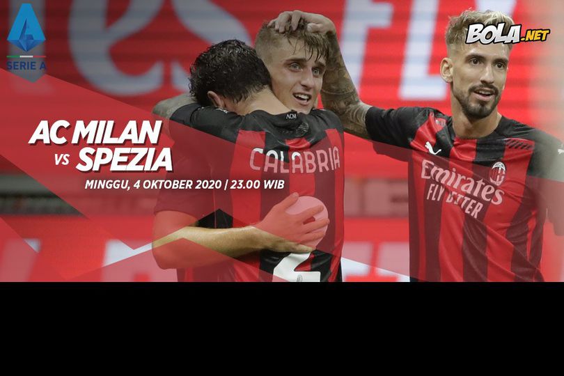 Prediksi AC Milan vs Spezia 4 Oktober 2020