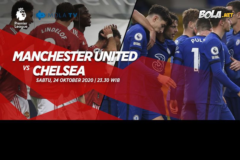 Data dan Fakta Premier League: Manchester United vs Chelsea