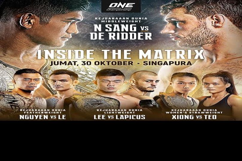 ONE Championship Kembali ke Singapura, Memperebutkan 4 Gelar Juara Dunia