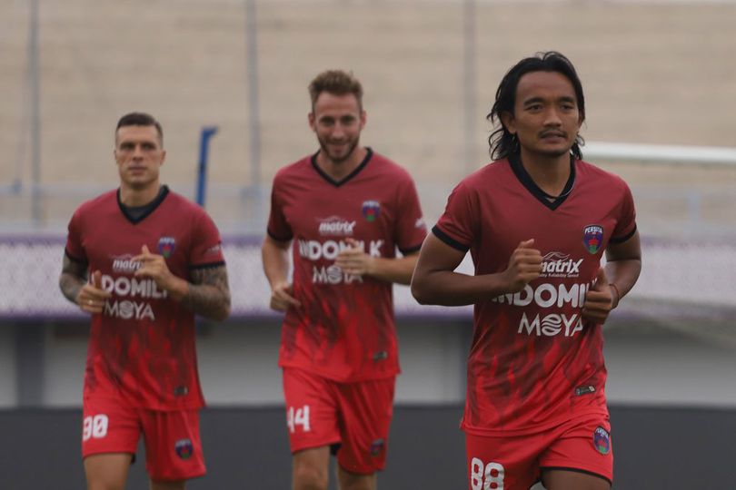 Latihan Perdana Persita untuk Persiapan Piala Menpora Hanya Diikuti Belasan Pemain