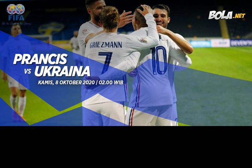 Prediksi Prancis vs Ukraina 8 Oktober 2020