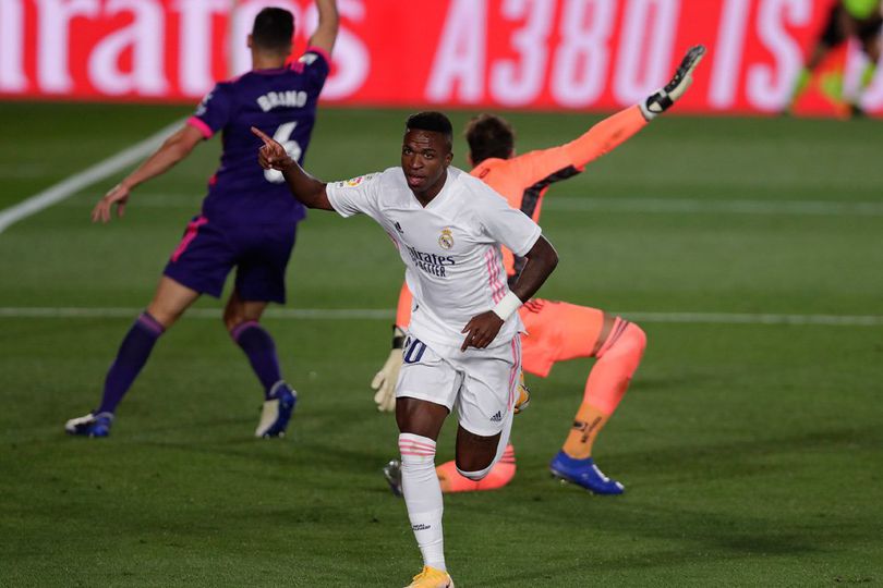 Benarkah Vinicius Junior Offside dan Gol ke Gawang Real Valladolid Harus Dianulir?