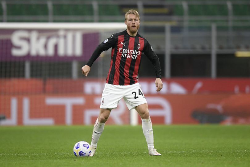 Kabar Baik, AC Milan! Simon Kjaer Tidak Mengalami Cedera