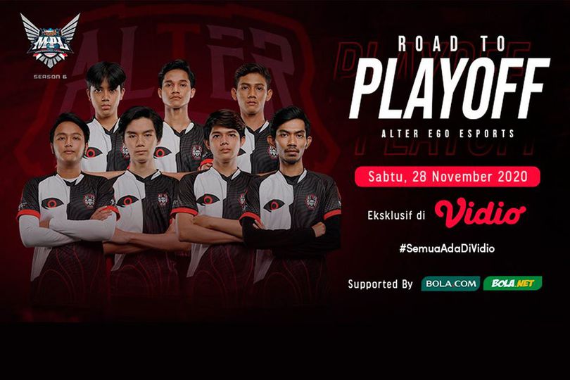 Live Streaming Alter Ego Road To Playoff MPL Season 6, 28 November 2020 di Vidio