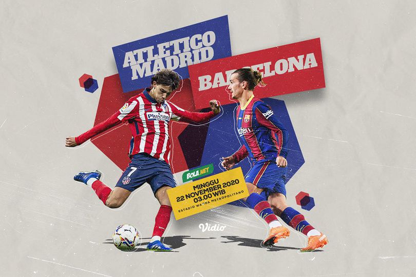 Prediksi Atletico Madrid vs Barcelona 22 November 2020