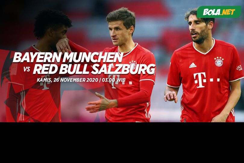 Link Live Streaming Bayern Munchen vs FC Salzburg di Vidio