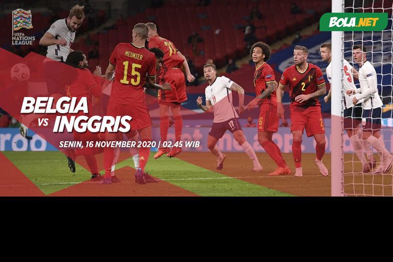 Prediksi Belgia vs Inggris 16 November 2020