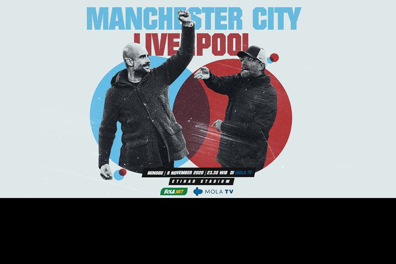 Link Live Streaming Manchester City vs Liverpool di Mola TV