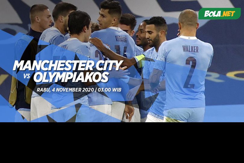 Jadwal Siaran Liga Champions Hari Ini: Manchester City vs Olympiakos