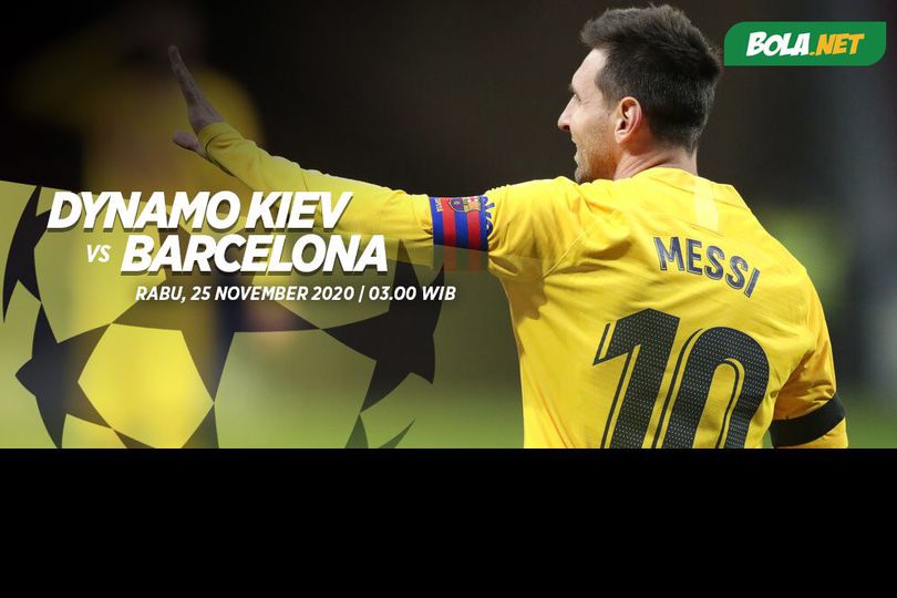 Prediksi Dynamo Kiev vs Barcelona 25 November 2020