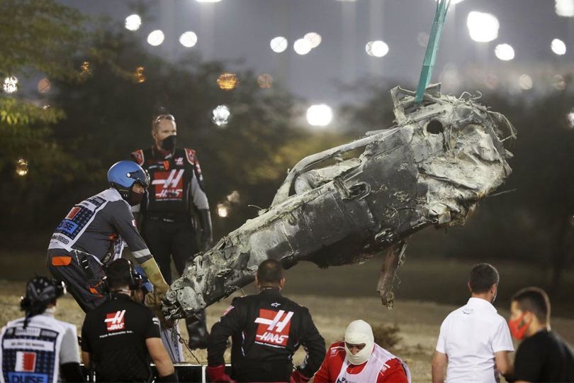 Romain Grosjean Sebut Halo Selamatkan Nyawanya dalam Insiden F1 GP Bahrain